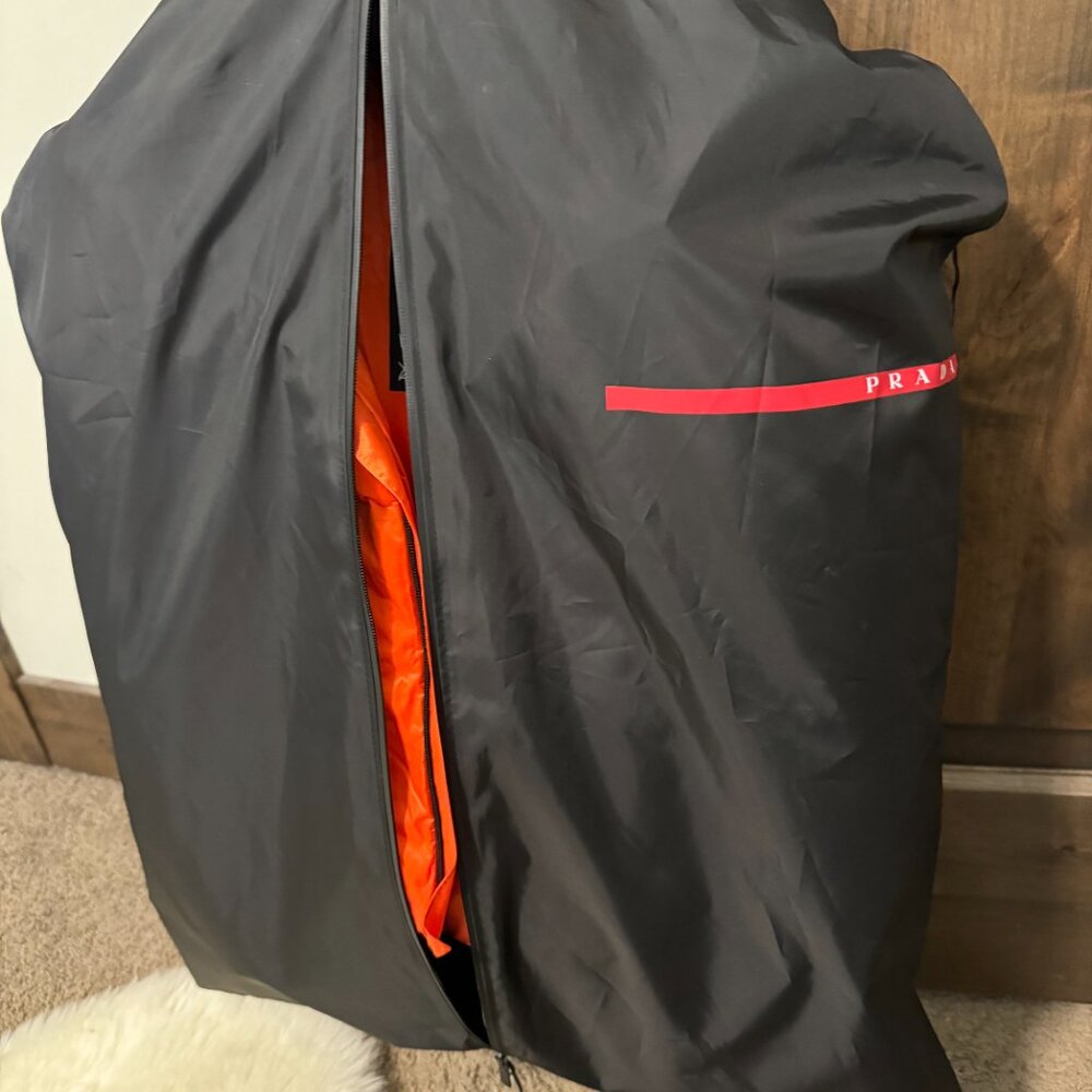 Prada Cropped Technical Re-Nylon Down Jacket - image 8